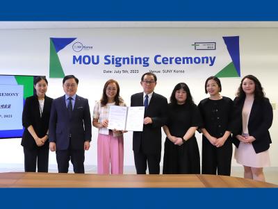 SUNY Korea Research and Business Development Foundation (R&BDF) Signs an MOU with Seoul ...