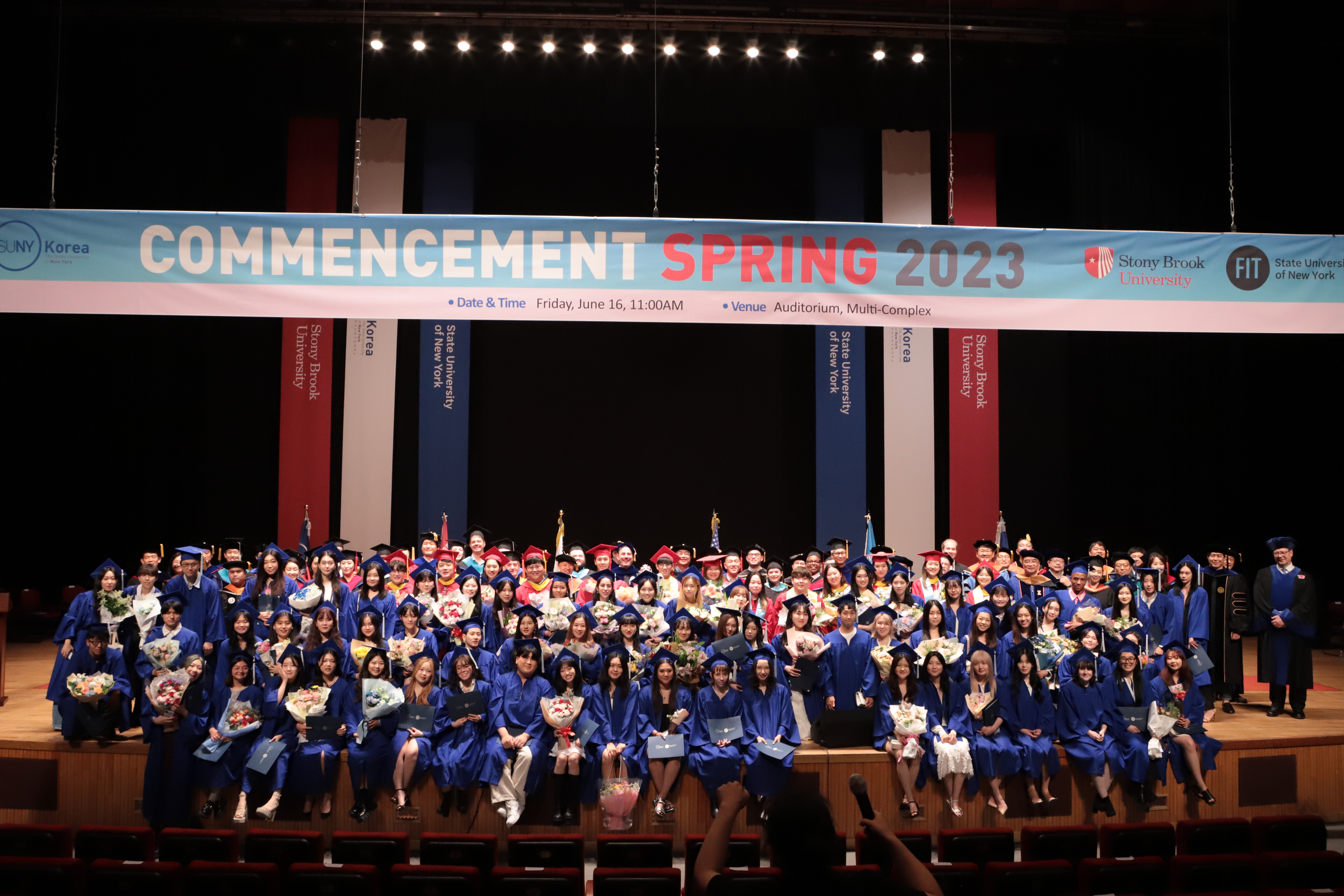 SUNY Korea Spring 2023 Commencement Ceremony and FIT AAS Exhibition image