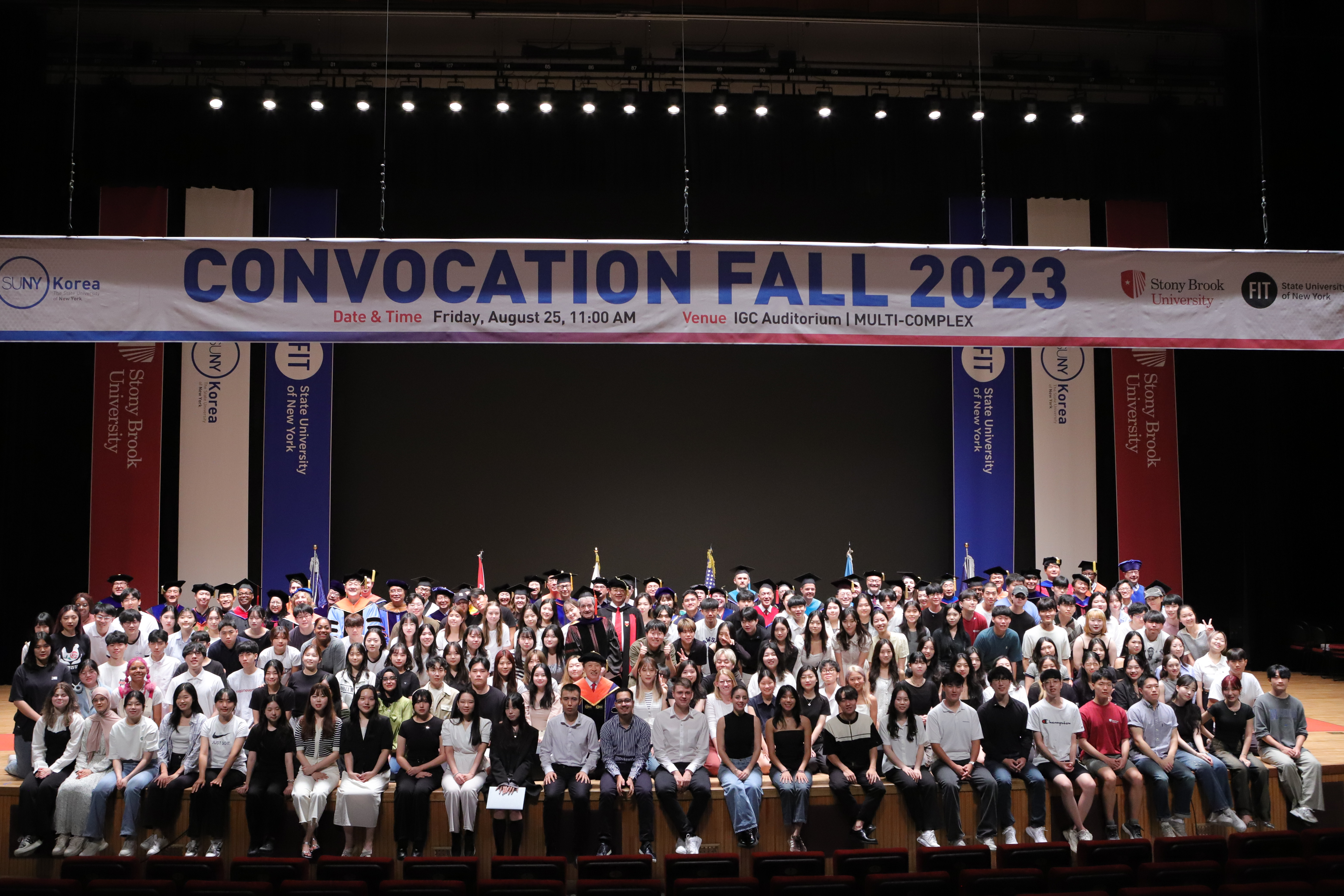 SUNY Korea 2023 Fall Convocation Ceremony image